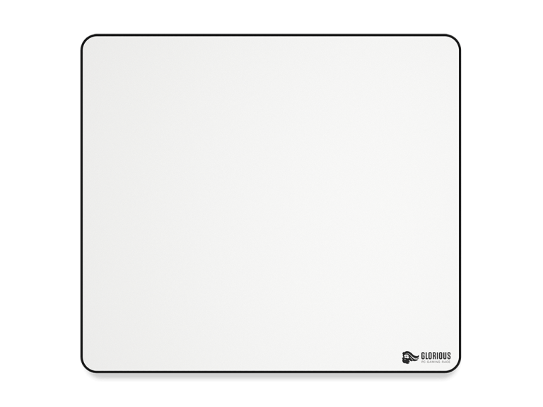 Glorious XL Gaming Mouse Pad 16"X18" - White Edition