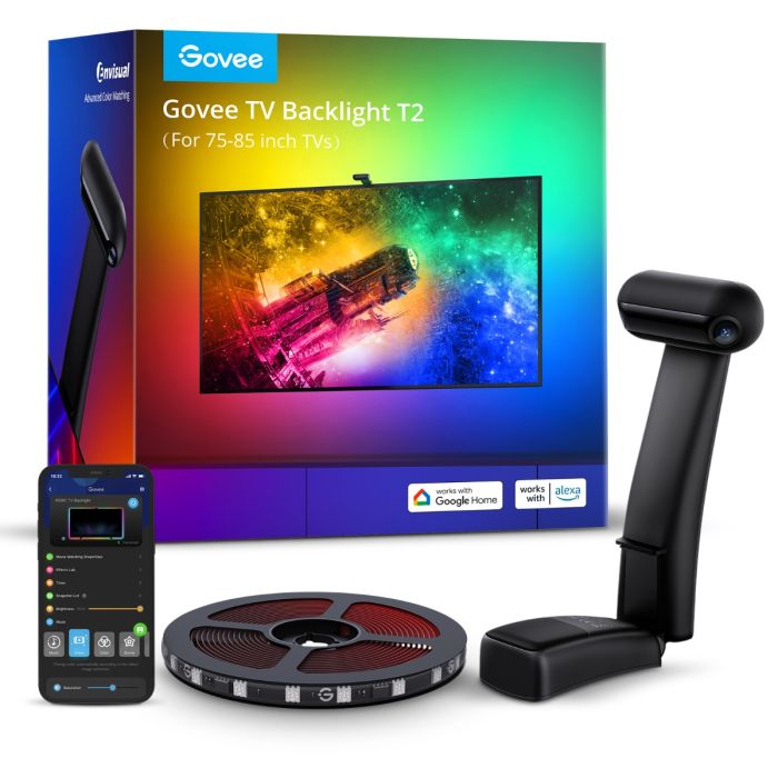 Govee Envisual TV Backlight T2 with Dual Cameras (75~85 inch) - H605C212
