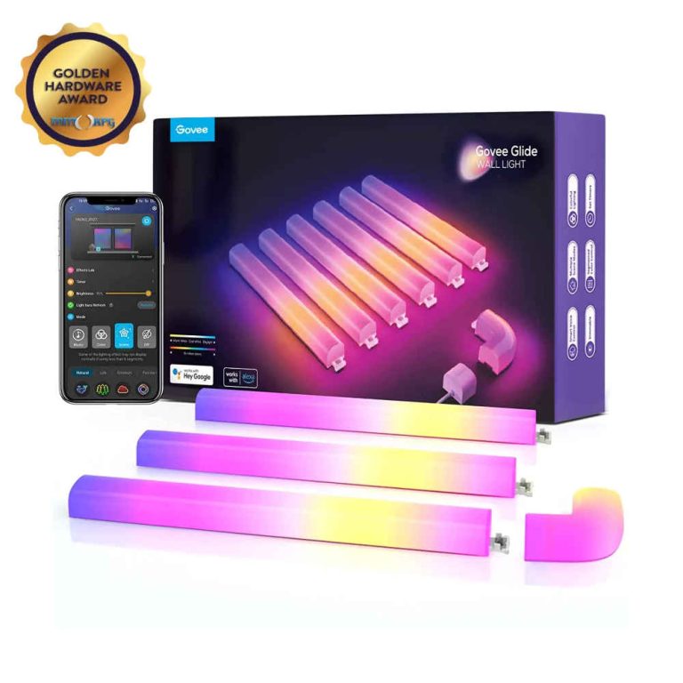 GOVEE GLIDE RGBIC WALL LIGHT (6+1) (WIFI +BLUETOOTH) - H6062