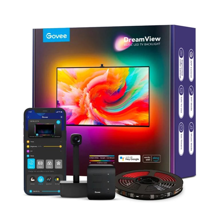 GOVEE IMMERSION TV STRIP BACKLIGHTS 3.6M WITH CAM (WIFI+BLUETOOTH) - H6199