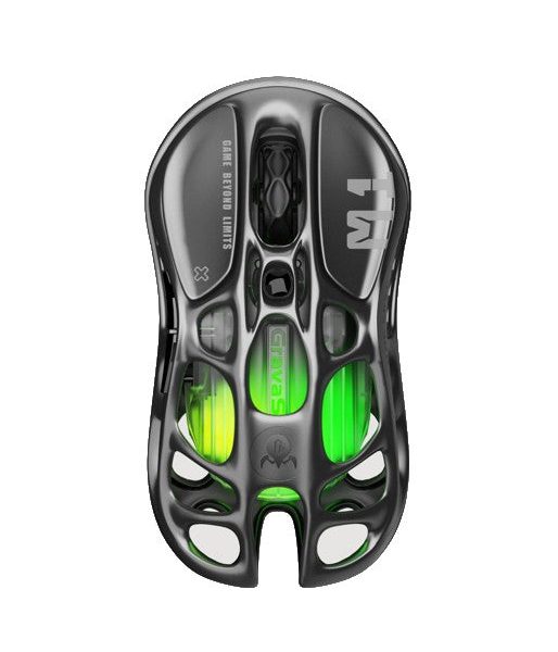 GravaStar Mercury M1 Pro Wireless Gaming Mouse - Gunmetal gray