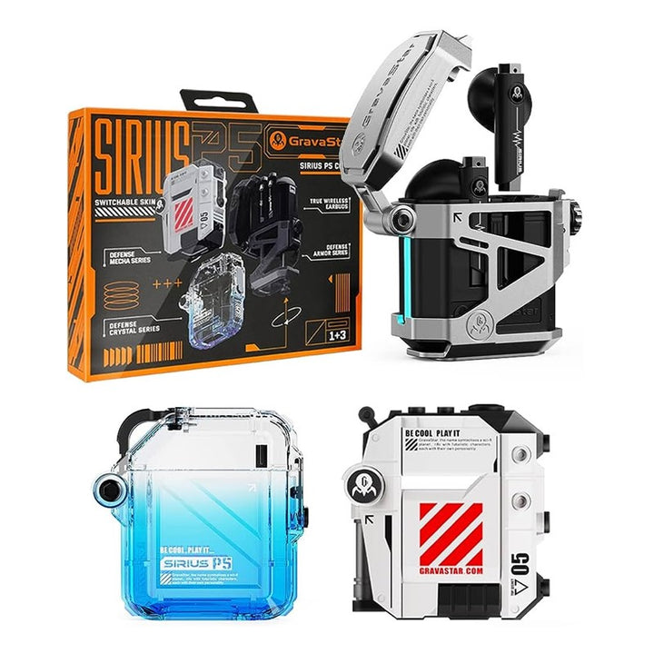 Gravastar Sirius Pro P5 TWS Earbuds - 3 in 1 Combo