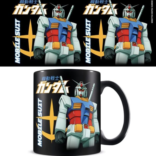 GUNDAM (CLASSIC MECH) BLACK MUG
