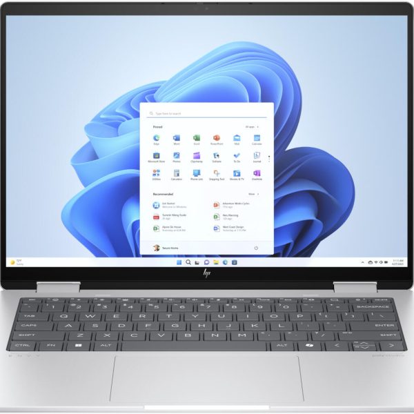 HP Envy x360 14-FA0023 2-IN-1 9S1R4UA#ABA 14", FHD (1920×1200) TOUCHSCREEN, AMD Ryzen™ 7 8840HS 3.3GHz, AMD Radeon Graphics, 16GB RAM, 1TB SSD, Windows 11 Laptop - Glacier Silver
