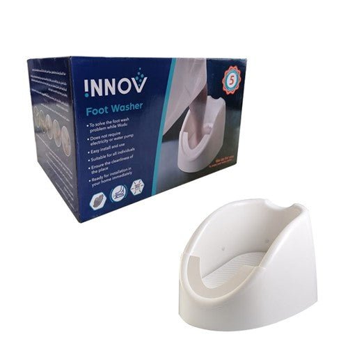 Innov Foot Washer With 360° Sprayer - White