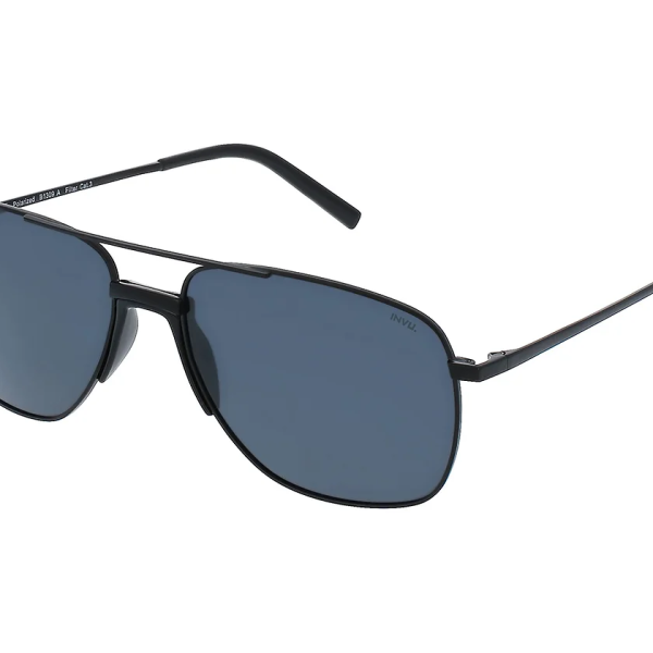 INVU Men sunglass , Matt Black B1309A