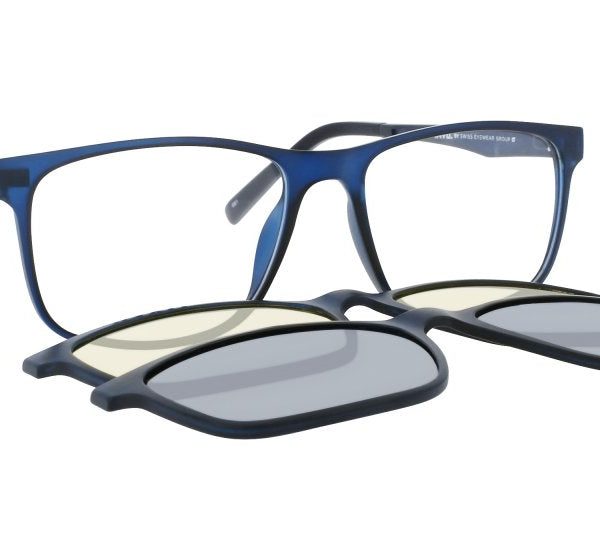 INVU optical frames Matt Black, D&N Concept M4253A