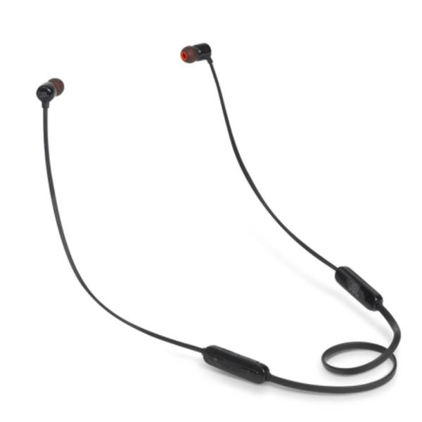 JBL WIRELESS EARPHONE WITH MIC BLACK T110BT