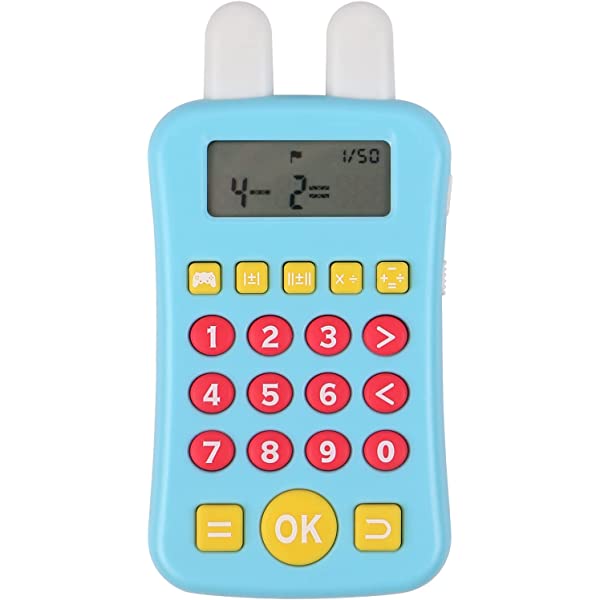 KIDS MATHEMATICS EDUCATION MACHINE - BLUE
