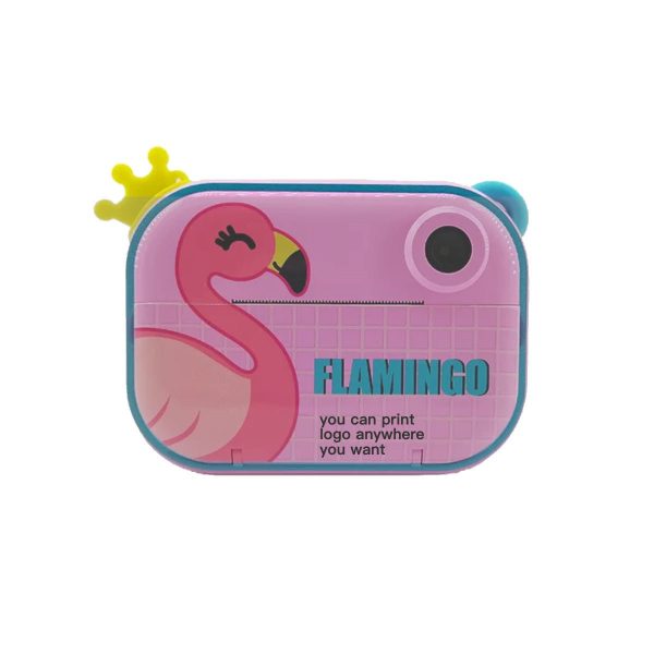 KIDS RECORD & PHOTO PRINT FLAMINGO