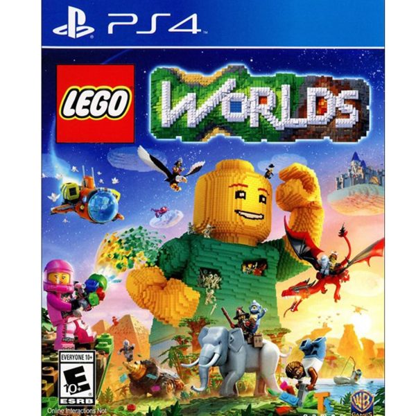 Lego Worlds Game For PlayStation 4 "Region 1"