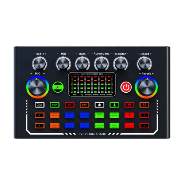 Live Sound Card Mixer (F009)