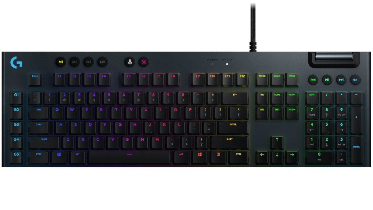 Logitech G815 LIGHTSYNC RGB Mechanical Keyboard Clicky