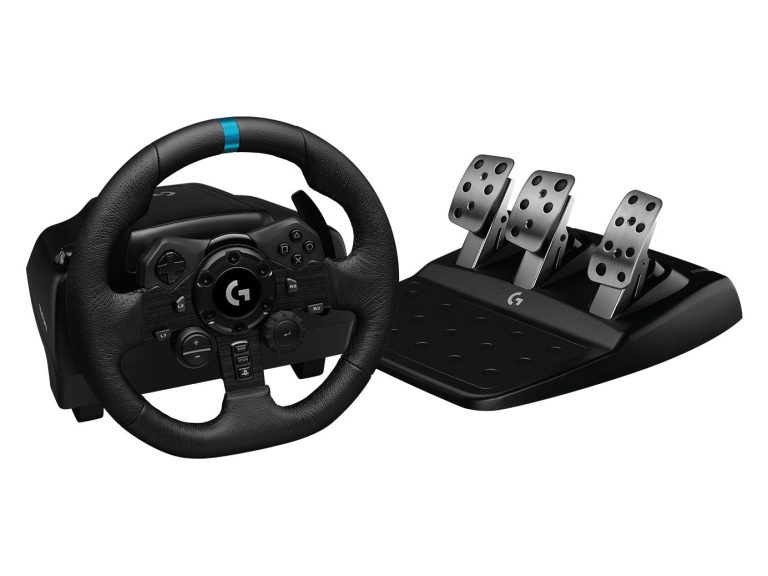 Logitech G923 Racing Wheel For PS5 & PS4 & PC