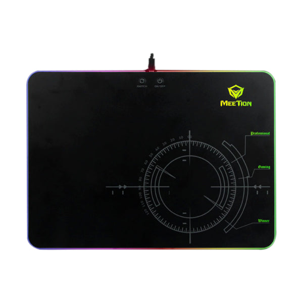 Meetion Glowing RGB LED Backlit Gaming Mouse Pad P010