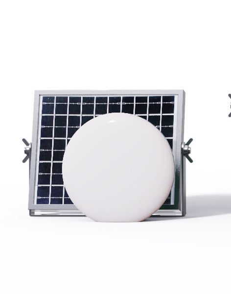 Mono Solar Panel Model LYD-SEM-S 6W mono, 3.7V 5000mAH Lithium battery, lamp size: 130*130*55MM