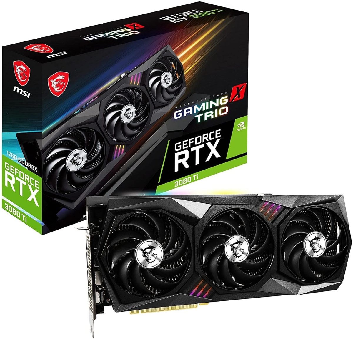 MSI GeForce RTX 3080 Ti GAMING X TRIO 12G Graphics Card