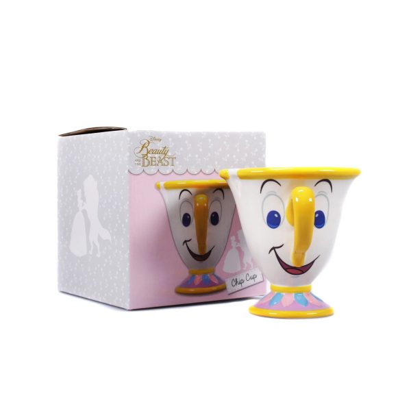 Mug Shaped Boxed (225ml) - Beauty & The Beast (Chip)