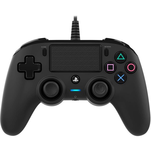 Nacon Wired Compact Controller For PlayStation 4 - Black