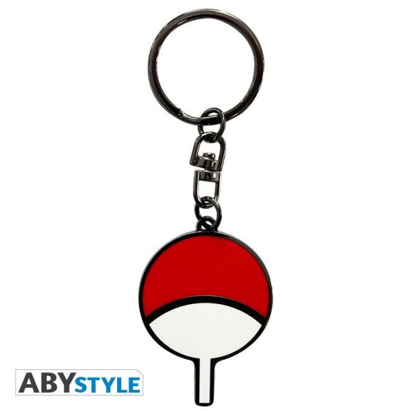 NARUTO SHIPPUDEN - Keychain "Uchiha symbol" X4