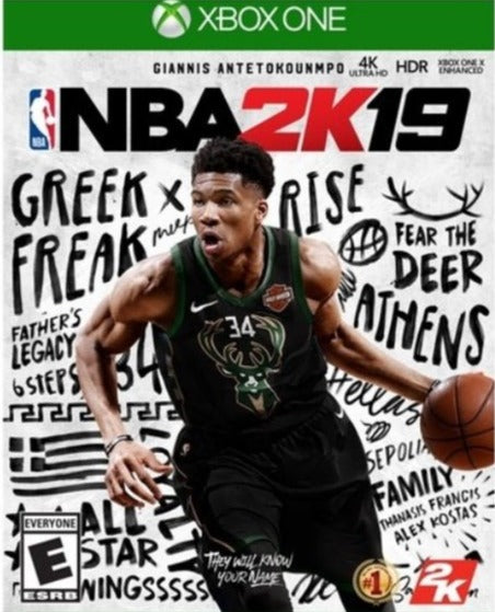 NBA 2K19 For XBOX One Game "Region 1"