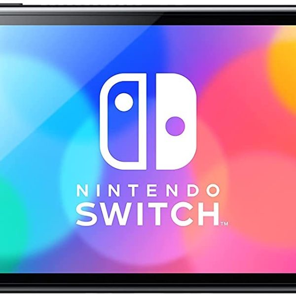 Nintendo Switch – OLED Model w/ Neon Red & Neon Blue Joy-Con