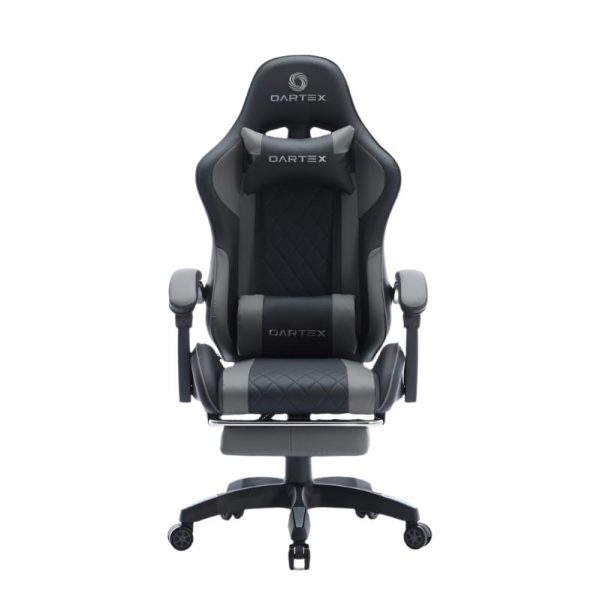 Oartex Model LD034 Gaming Chair - Black & Grey ( Installation not included )