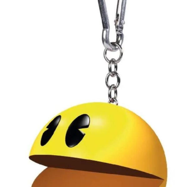 PAC-MAN (MOUTH) POLYRESIN KEYCHAIN