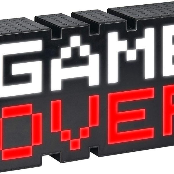 Paladone 8-Bit Game Over Sound Reactive Light