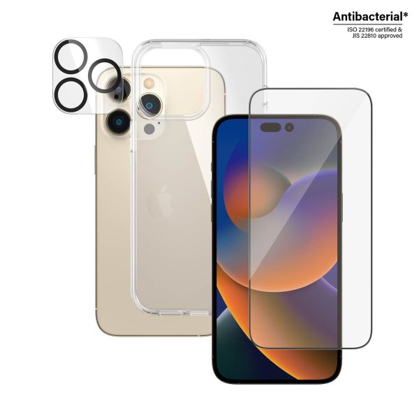 Panzer Glass Bundle Clear For iPhone 14 6.7" Pro Max - B0404+2786 (open box)