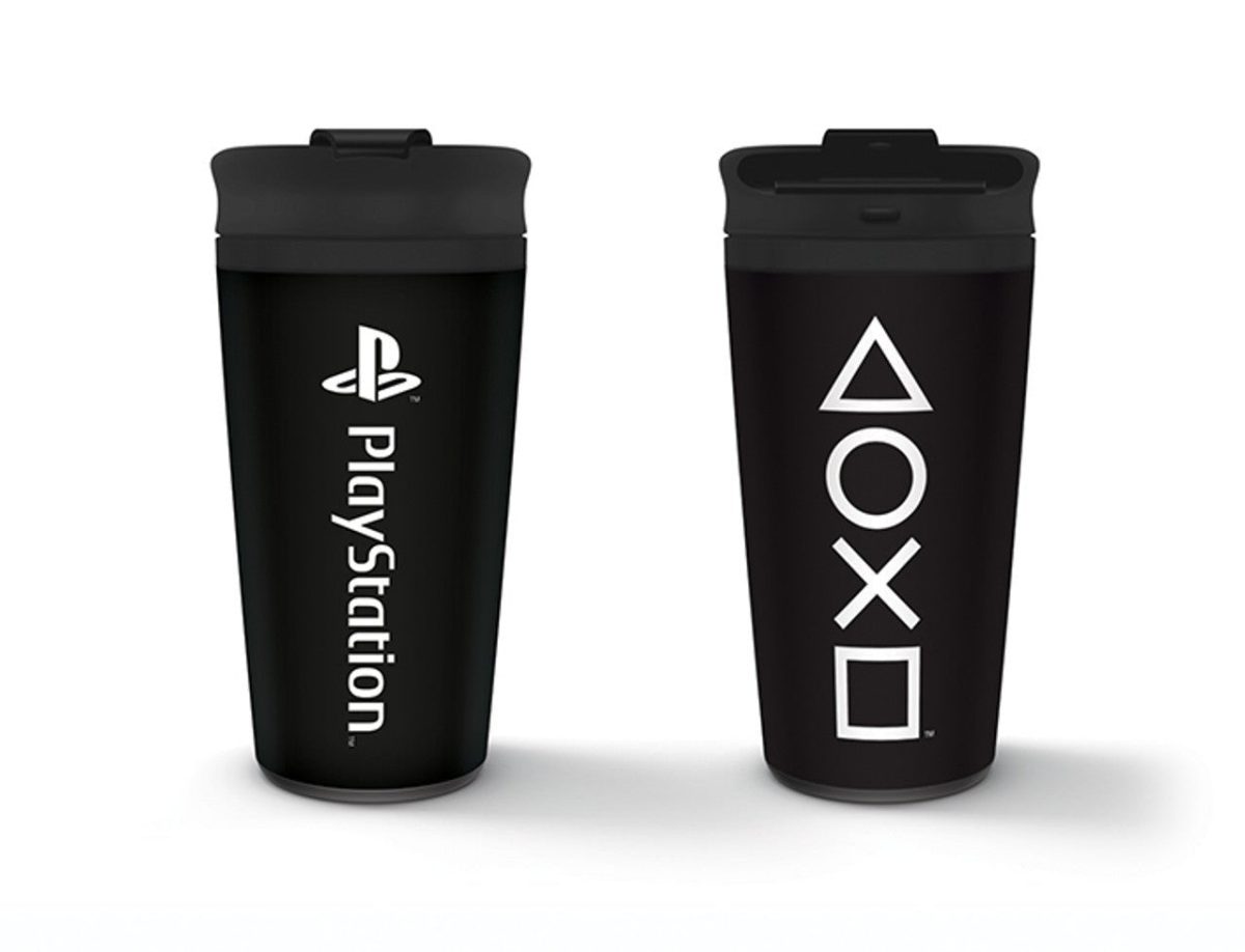 PLAYSTATION (ONYX) METAL TRAVEL MUG