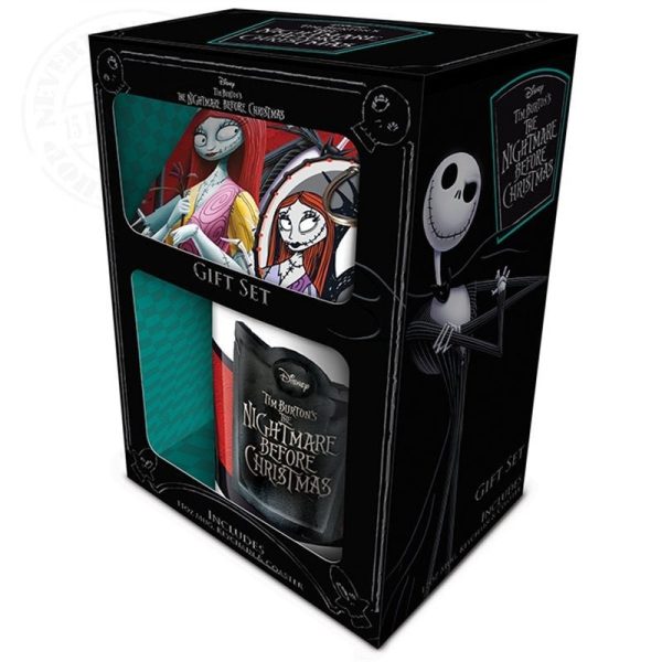PMD GIFT SET: DISNEY- NBC (JACK & SALLY) (MUG + COASTER + KEYCHAIN)