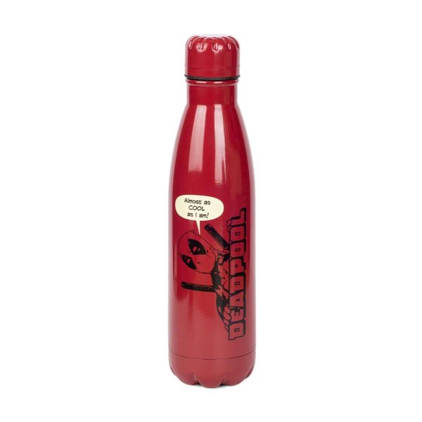 PMD METAL WATER BOTTLE: MARVEL- DEADPOOL (PEEK-A-BOO)