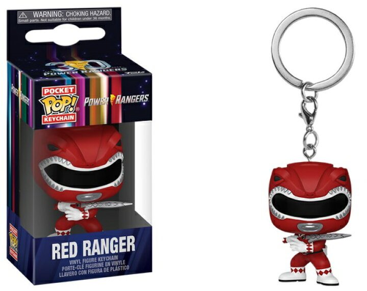 Pocket Pop! Tv: Mighty Morphin Power Ranger 30th - Red Ranger
