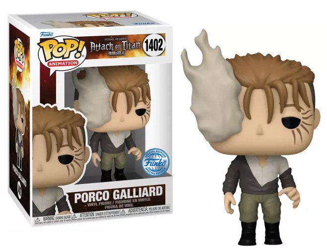 Pop! Animation: Attack on Titan - Porco Galliard (Exc)