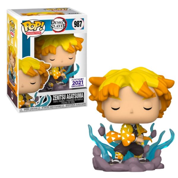 Pop! Animation: Demon Slayer - Zenitsu Transforming (Exc)