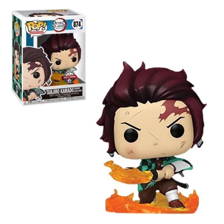Pop! Animation: DemonSlayer- Tanjiro w/Chase (Exc)