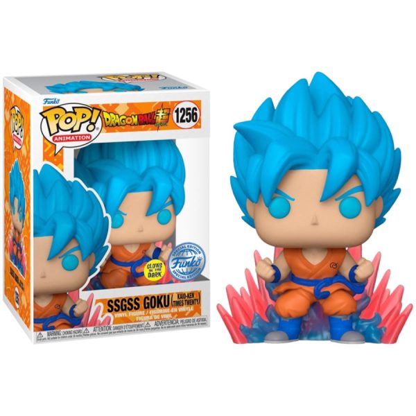 Pop! Animation: Dragon Ball - SSGSS Goku (Kaio-Ken Times Twenty)(GW)(Exc)