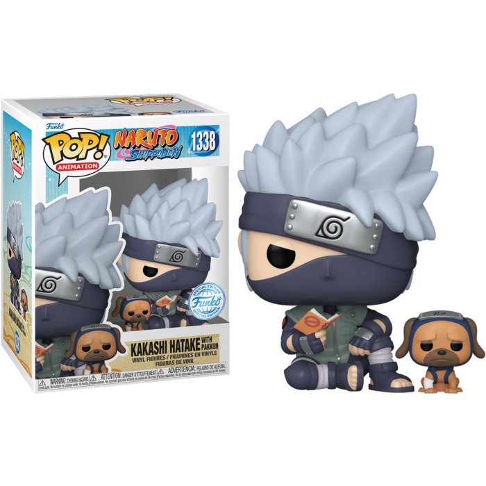 Pop! Animation: Naruto - Kakashi with Pakkun (Exc)