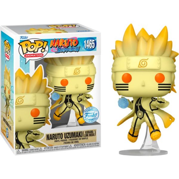 Pop! Animation: Naruto - Naruto (Kurama Link Mode) w/Chase (Exc)