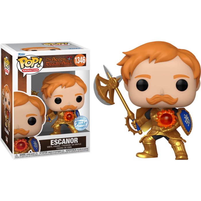 Pop! Animation: Seven Deadly Sin - Escanor with CS and Axe (MT)(Exc)