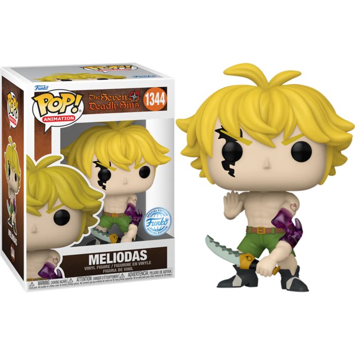 Pop! Animation: Seven Deadly Sin - Meliodas (DM) W / Chase (Exc)