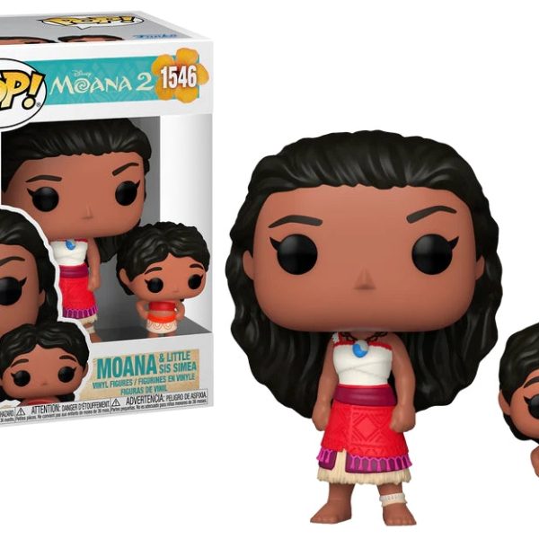 Pop & Buddy! Disney: Moana 2 - Moana & Little Sis Simea