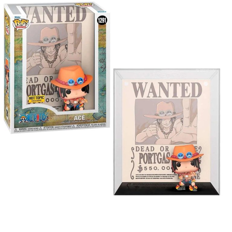 Pop Cover! Animation: One Piece - Ace (Wanted Poster)(Exc)