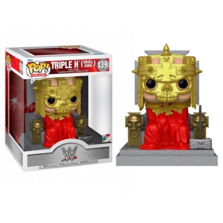 Pop Deluxe! WWE : Triple H (Skull King)