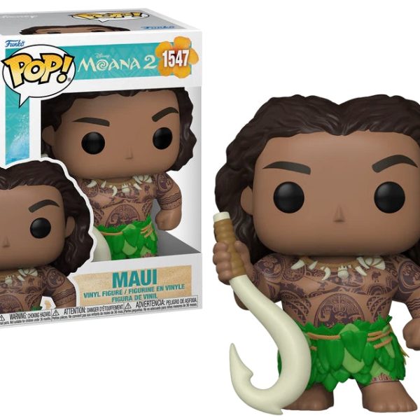 Pop! Disney: Moana 2 - Maui with Fish Hook