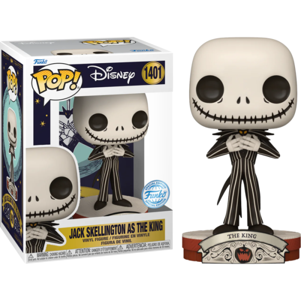 Pop! Disney: The Night Before Christmas - Jack (Tarot)(Exc)