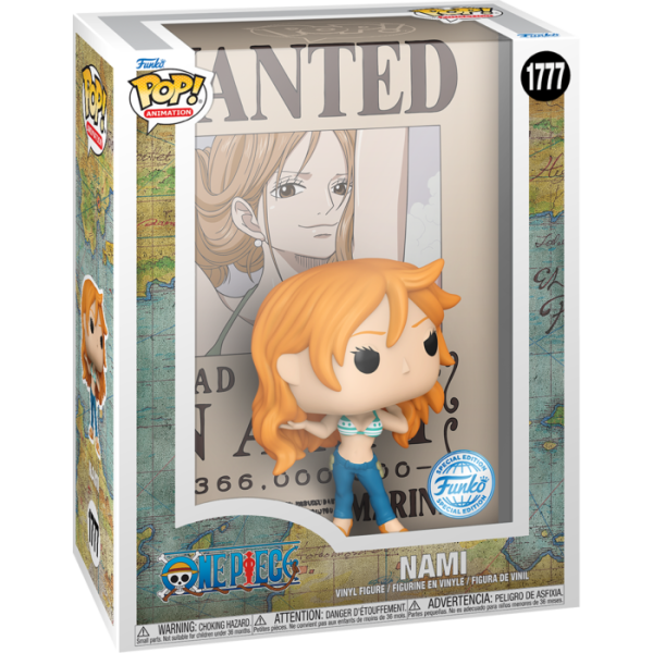 Pop Game Case! Animation: One Piece - Nami (Wanted Poster)(Exc)