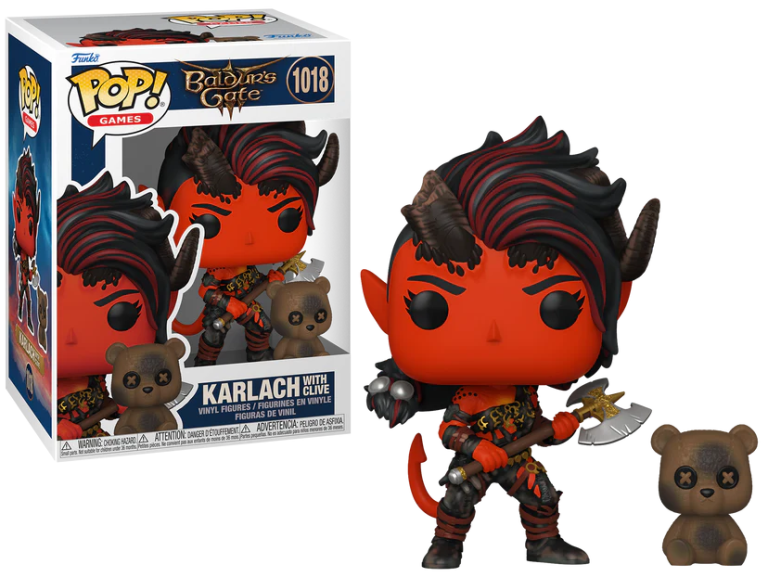 Pop! Games: Baldur's Gate - Karlach and Clive