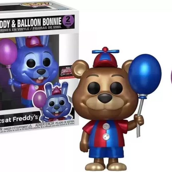 Pop! Games: Five Night at Freddy's - Balloon Bonnie and Freddy 2pk (MT)(Exc)